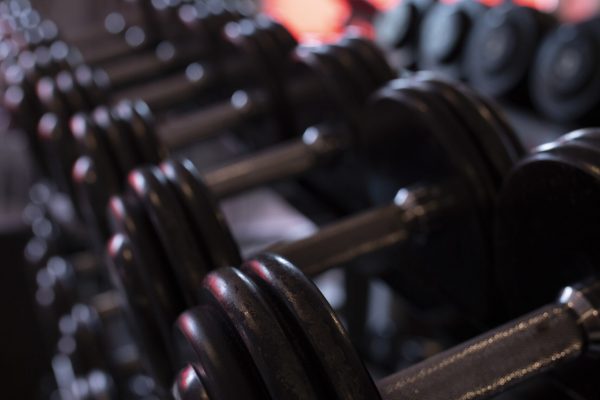 Hanteln im Fitnessstudiobei Physio Gamradt in Hessisch Lichtenau