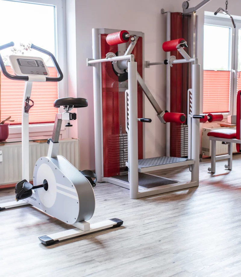 Sportgeräte im Fitnessstudio in Hessisch Lichtenau